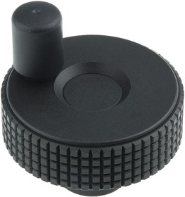 Фото 1/4 34498-C9, Black Technopolymer Hand Wheel, 50mm diameter