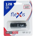 FUB20128RB-103, USB Flash накопитель 128Gb Flexis RB-103 Black