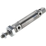 DSNU-25-35-PPV-A, Pneumatic Cylinder - 1908316, 25mm Bore, 35mm Stroke, DSNU Series, Double Acting