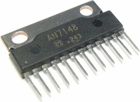 AN7148, Двухканальный усилитель низкой частоты, 2 х 2.1Вт, 9В…24В, 4 Ом