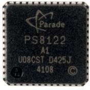 (02G123001100) микросхема HDMI/DVI Demultiplexer Parade PS8122QFN48G QFN-48