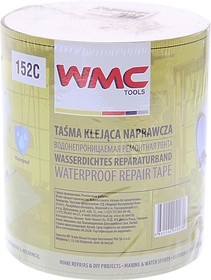 WMC152C, Лента водонепроницаемая ремонтная ПВХ 10смх1.52м (прозрачная)