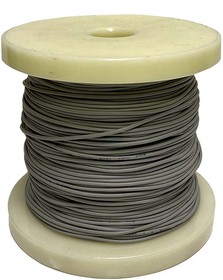 Провод гибкий силиконовый AWG 24 (0,2 мм кв) серый 100 м