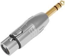 Seetronic MA3FP3 адаптер-переходник, 3-контактный xlr  -  3-контактный TRS Jack 6.3мм