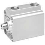 0822010521, Pneumatic Compact Cylinder - 20mm Bore, 10mm Stroke, KHZ Series, Double Acting