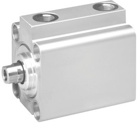 0822010561, Pneumatic Compact Cylinder - 50mm Bore, 10mm Stroke, KHZ Series, Double Acting