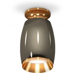 Ambrella Комплект накладного светильника XS1123043 DCH/PYG черный хром/золото ...