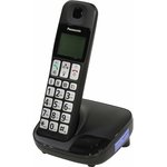 Р/Телефон Dect Panasonic KX-TGE110RUB черный АОН