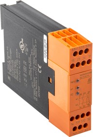 Фото 1/4 BG5925.22 AC/DC24V, Single/Dual-Channel Emergency Stop Safety Relay, 24V ac/dc, 3 Safety Contacts
