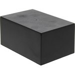 RTM105-BLK, Black ABS Potting Box, 75 x 50 x 35mm