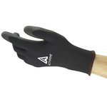 97631100, ActivArmr Black Acrylic Work Gloves, Size 10, XL, PVC Coating