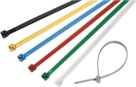 LR55R PA66 NA 25, Cable Tie 195 x 4.7mm, Polyamide 6.6, 245N, Natural