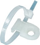 MB2.NN3P, Cable Tie Mount 5mm Natural Polyamide 6.6