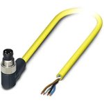 1406213, Sensor Cables / Actuator Cables SAC-4P-M8MR/ 5.0-542 BK