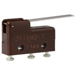 311SM2-T, Basic / Snap Action Switches 5A .565\" LEVER