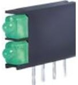 Фото 1/3 WP4060VH/2GD, LED Circuit Board Indicators Green Green Diffused 568nm 10mcd