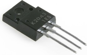 2SK2043, Транзистор N-канал 600В 2А 25Вт, TO-220F