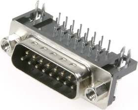 DRB-15MA (DS1037-15M), Вилка 15 pin на плату 7.2мм