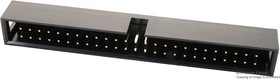 Фото 1/2 MC-254-60-00-ST-DIP, Pin Header, Wire-to-Board, 2.54 мм, 2 ряд(-ов), 60 контакт(-ов), Through Hole Straight