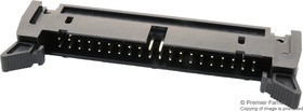 Фото 1/2 MC-254-40-SL-ST-DIP, Pin Header, Wire-to-Board, 2.54 мм, 2 ряд(-ов), 40 контакт(-ов), Through Hole Straight