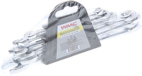 WMC-5068, Набор ключей комбинированных 6-14мм 6 предметов в пластиковом держателе WMC TOOLS