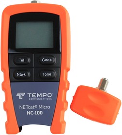 Фото 1/6 Cable Tester Coaxial, STP, UTP, NC-100