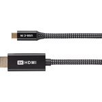 Адаптер-переходник Telecom USB 3.1 Type C M/HDMI M (TCC015M-1.8M) ...