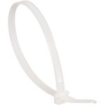 0 320 54, Cable Tie, 140mm x 3.5 mm, Clear Nylon, Pk-100