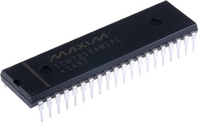 ICM7212AMIPL+, ICM7212AMIPL+ PDIP Display Driver, 28 Segment, 40 Pin, (Maximum) 5.5 V