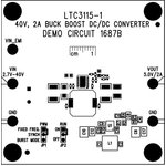 DC1687B, Power Management IC Development Tools 40V, 2A Synchronous Buck-Boost ...
