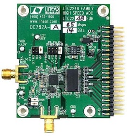 Фото 1/2 DC782A-C, Data Conversion IC Development Tools LTC2247IUH - High Speed ADC, VDD = +3.0V