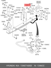 1346716003, ГАЙКА M8[ORG]