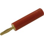 24.0115-1, ADAPTOR, TEST, 2MM PLG-4MM SKT, RED