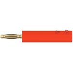 24.0115-1, ADAPTOR, TEST, 2MM PLG-4MM SKT, RED