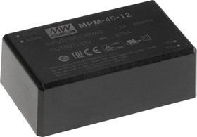 MPM-45-15, PCB Mount Converter 45W 15V 3A