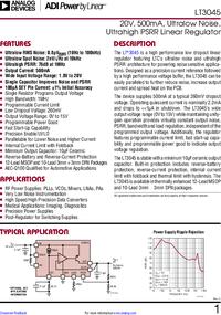 DC2491A, Demonstration Board, LT3045EDD#PBF, PSRR RF LDO Regulator ...