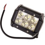 S07201010, Фара светодиодная OFF ROAD 95*80*60мм прямоугольная 12V/24V 18W 6000К ...