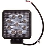 S07201013, Фара светодиодная OFF ROAD 110*110(130)*25мм квадратная 12V/24V 27W ...