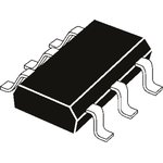 Dual P-Channel MOSFET, 1.1 A, 20 V, 6-Pin SOT-363 SI1967DH-T1-GE3