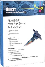 SDAF01, SDAF01 Evaluation Kit Mass Flow Sensor Evaluation Kit FS2012