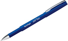 Гелевая ручка Silk touch синяя, 0.5 мм, грип CGp_05122