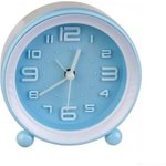 Quartz часы-будильник " PF-TC-007", круглые диам. 10,5 см, синие 30015213