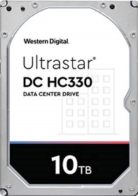 Жесткий диск WD Ultrastar DC HC330 WUS721010AL5204, 10ТБ, HDD, SAS 3.0, 3.5" [0b42303]