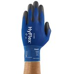 11618070, HyFlex 11-618 Blue Nylon Abrasion Resistant Work Gloves, Size 7 ...