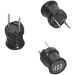 744741101, Radial Inductor 100uH, 10%, 1.1A, 1Ohm