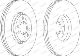 Фото 1/2 WGR1615-1, Тормозной диск