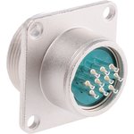 SRCN2A16-10P, Circular Connector, 10 Contacts, Panel Mount, Miniature Connector ...