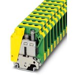 0444019, DIN Rail Terminal Blocks USLKG35 15.2mm FEEDTHRU GRND