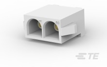 Фото 1/2 350759-5, 1 TIn 6.35mm DIrect Insert PlugIn,P=6.35mm WIre To Board Connector ROHS