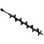 Шнек для мотобура 100x800x20 мм почвенный однозаходный ED-100